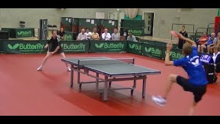 Think Ma Long Has The Best Forehand Take A Look At Liam Pitchford Rare Footage [upl. by Yelyk788]