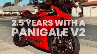 Ducati Panigale V2 Longterm Review [upl. by Eelana324]