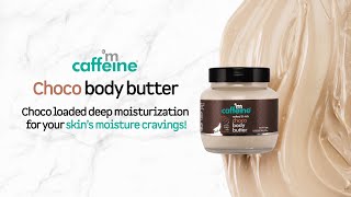 Deep moisturization with naked amp rich Choco Body Butter  How to use  mCaffeine [upl. by Esinad165]