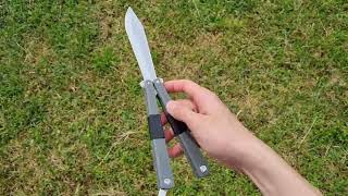 TF2 Spys Butterfly Knife Prop 3D Printed [upl. by Namajneb]