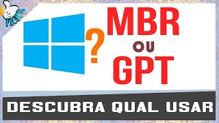 MBR ou GPT Antes de formatar veja esse vídeo e saiba a diferença [upl. by Shayla]