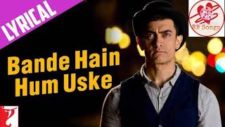 RB Songs 🎵  Bande Hain Hum Uske  DHoom3  Amir Khan  Lyrics Description 👇🏻👇🏻  RB Songs [upl. by Teyugn]