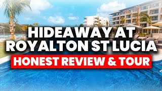 Hideaway at Royalton Saint Lucia All Inclusive  HONEST Review amp Tour [upl. by Carolyne]