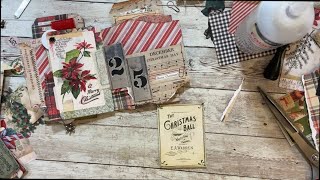 Suzy Shabby Soul Accordion Junk Journal Part 3 [upl. by Eadwina]