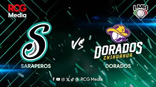 TERCER JUEGO SARAPEROS DE SALTILLO VS DORADOS  13 DE JUNIO 2024 [upl. by Eserrehs]