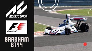 ASSETTO CORSA MOD  Brabham BT44  DOWNLOAD NA DESCRIÇÃO [upl. by Eniluqcaj726]