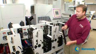 Flexographic Printing Part 4 Ink Up  Plate Cylinder Installation Shawn Oetjen [upl. by Burnaby]