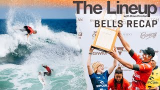 Bells Beach Recap Houshmands Historic Rookie Win Caity Simmers Clutch Performance  The Lineup [upl. by Siddon800]