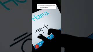 hania name in korean 😇 trendingshorts viralvideo shortvideo star rap music hiphop btsartist [upl. by Friedman]