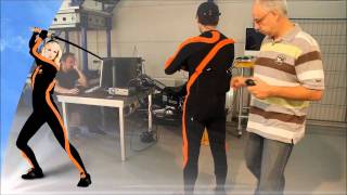 Motion Capture  Flexible fullbody cameraless Motion Capture Solution [upl. by Arval682]