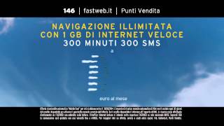 FASTWEB Cè chi naviga E chi vola Promo 15 Mobile [upl. by Rauch797]