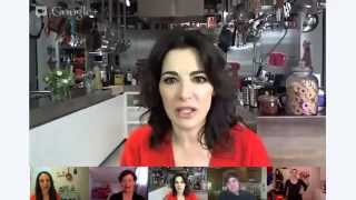 Making Pasta With Nigella Lawson  A Google Plus Hangout [upl. by Tooley]