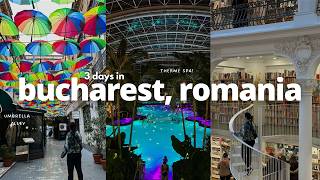 BUCHAREST ROMANIA Travel Guide First impressions top things to see amp do  Visiting Therme Spa [upl. by Riley]