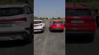 Jeep Compass Petrol Automatic Vs MG Hector Petrol Automatic Deag race video coming soon🔥 ytshorts [upl. by Shifrah]