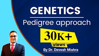 Genetics Pedigree approach by Dr Devesh Mishra [upl. by Niltak461]