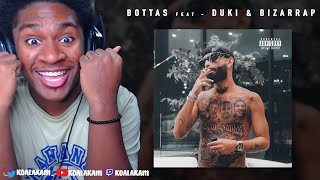 American REACTS to ARGENTINA RAP Arcangel Duki Bizarrap  Bottas  Reaction [upl. by Ecylahs]