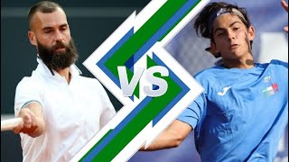 Benoit Paire vs Lorenzo Carboni  COMO 2023 [upl. by Enyaht324]