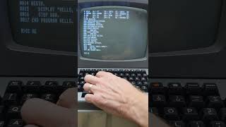 Sample COBOL Program being compiled by Nevada COBOL 21 on a Heathkit H89 computer running CPM 22 [upl. by Celtic]