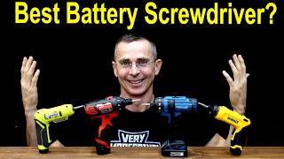 Best Battery Screwdriver 2024 13 vs 188 Let’s Find Out [upl. by Ycniuqed]