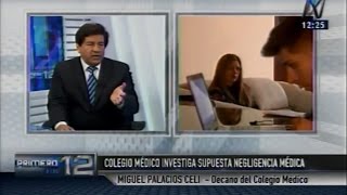 Colegio Médico investiga caso de Shirley Meléndez [upl. by Margit]