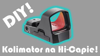 DIY kolimator na Hi Capie i Colcie ASG [upl. by Akiehsat624]