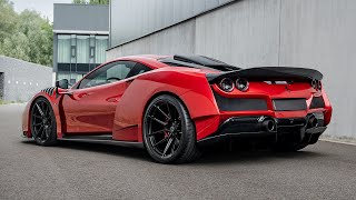 Novitec Ferrari F8 NLargo only exhaust sound [upl. by Stanton]