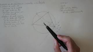 El triángulo Propiedades de la circunferencia circunscrita al triángulo [upl. by Idolla162]