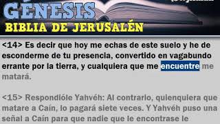 Génesis  Biblia Católica de Jerusalén Hablada [upl. by Sinnoda309]