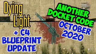 Dying Light Another Docket Code October 2020 And C4 Blueprint Update EXPIRED [upl. by Fedora]