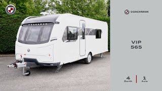 Coachman Caravan Company Ltd VIP 565 2024 Season [upl. by Iem419]