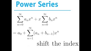 Adding Series Using Indexing Shifting Dummy Variables Relabeling Examples [upl. by Shore]