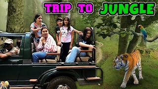 TRIP TO JUNGLE  Family Travel Vlog to Ranthambore  Aayu and Pihu Show [upl. by Naitsirhk51]