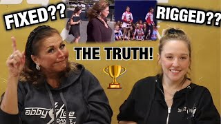 WALKING OUT OF NATIONALS Competition Conspiracies Abby Lee amp Gianna Martello [upl. by Nalo]