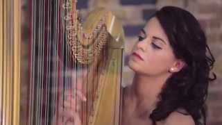 Wedding Harpist for Hire  quotI Giorniquot by Einaudi [upl. by Collie]