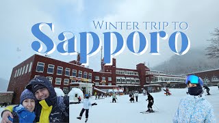 Our First Hokkaido Trip  Sapporo Japan  Sapporo Kokusai Ski Resort  Sapporo Food  VLOG [upl. by Ahsii]