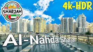 Sharjah City  Al Nahda  Downtown  United Arab Emirates 15July2023 [upl. by Anaidni]