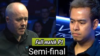 Noppon Saengkham vs John Higgins  Semifinal  Scottish open 2023 p1 [upl. by Meador73]