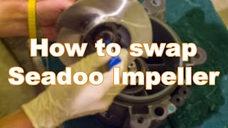 How to swap to Dual Impeller on a SeaDoo on a RXPX 260 [upl. by Shum]