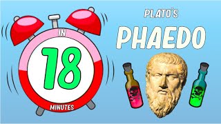 PLATOS PHAEDO Socrates Death Explained  Ancient Greek Philosophy [upl. by Moise]