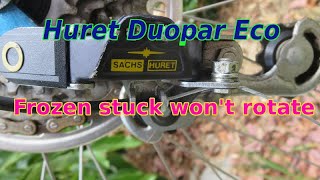 Huret Duopar Eco frozen stuck problems solved and three piece screw in Practical Cyclocamping [upl. by Fleming96]