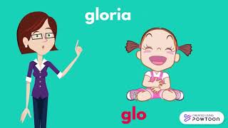 Sigamos aprendiendo sílabas trabadas GL gl glo gli gla gle glu [upl. by Mohorva651]